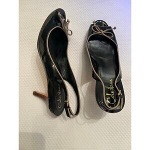 Cole Haan peep toe heels. Size 8.5